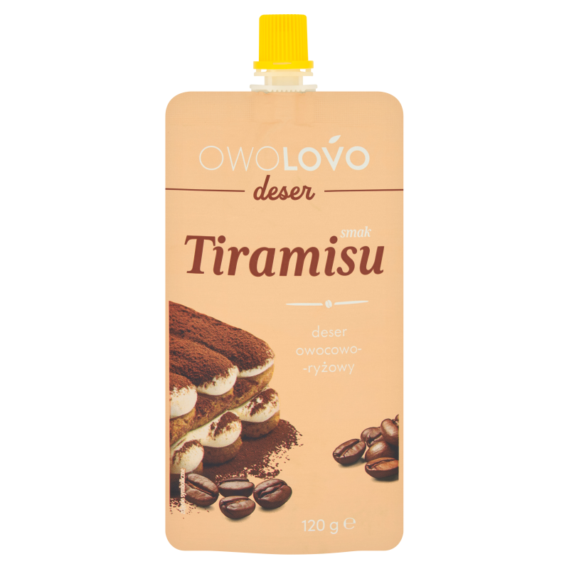Deser owocowo-ryżowy o sm. tiramisu