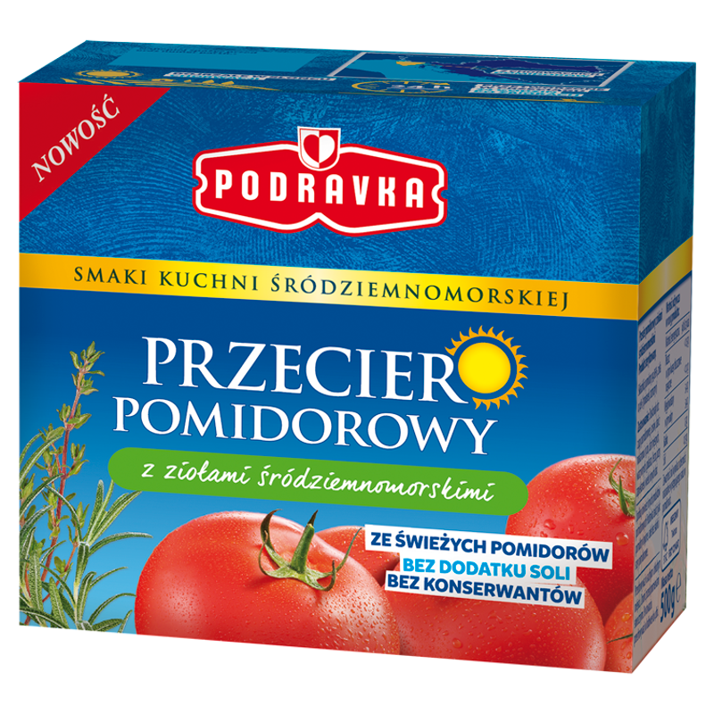 Przecier pomidorowy z ziołami śródziemnomorskimi