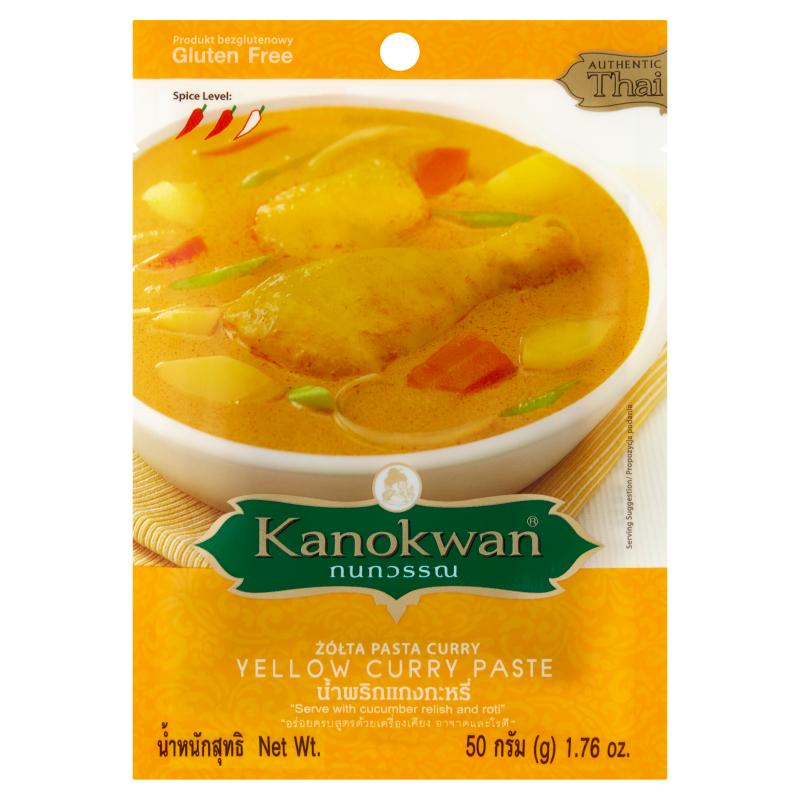 Pasta curry żółta bezglutenowa