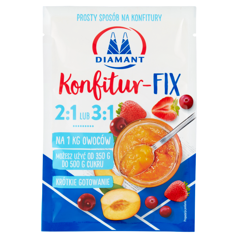 Konfitur-fix (na 1 kg owoców)