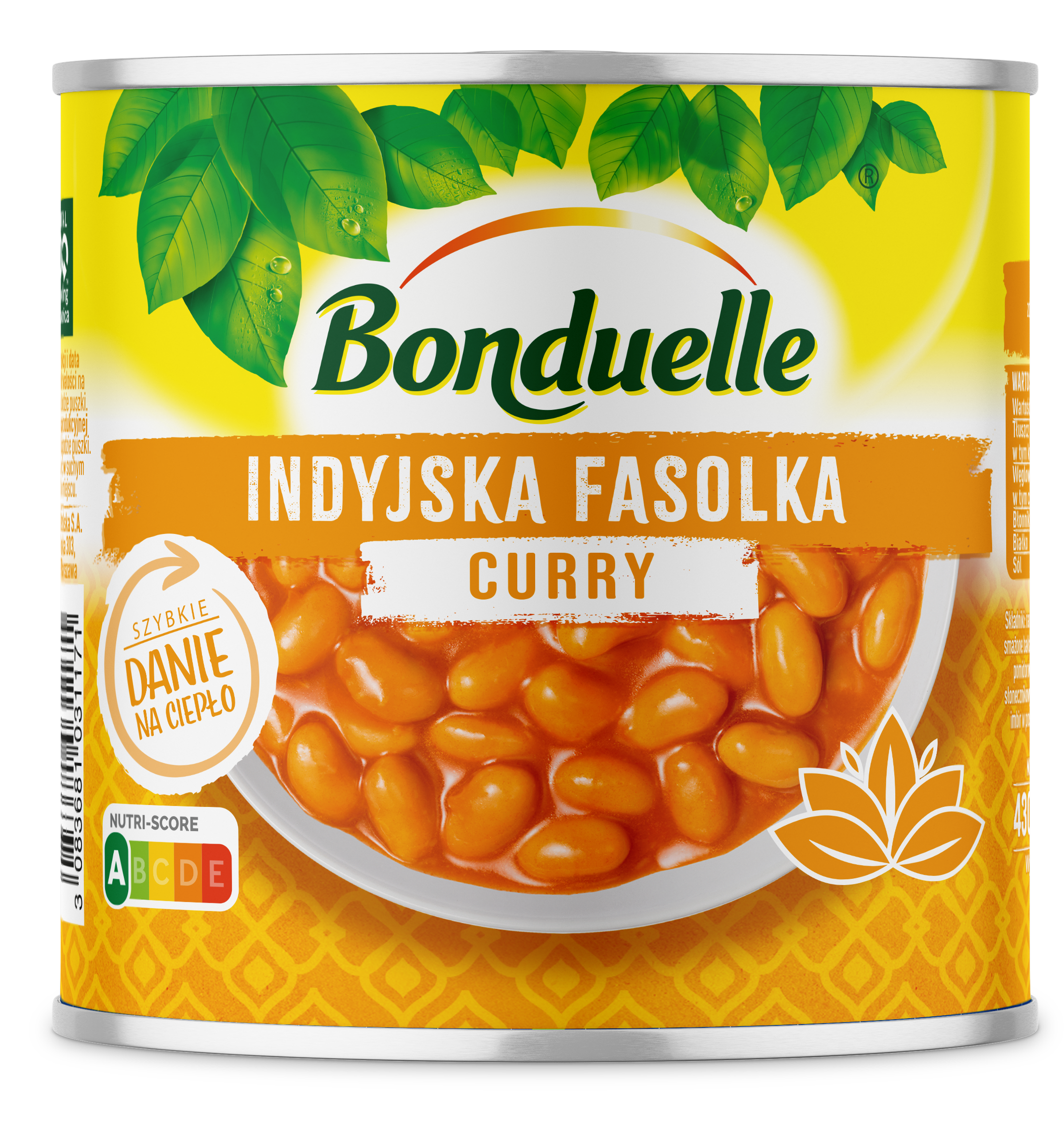 Indyjska fasolka curry