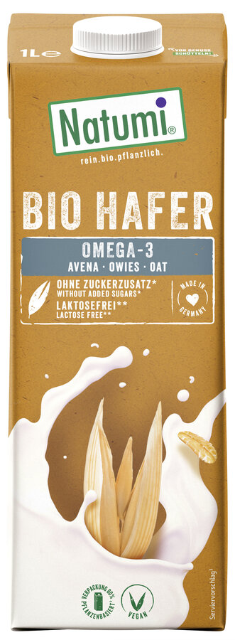 Napój owsiany Omega-3 bez dodatku cukrów BIO