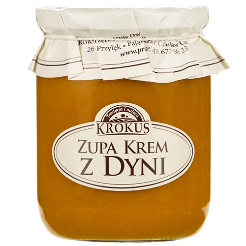 Zupa krem z dyni bezglutenowa