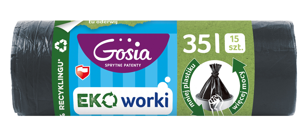 Worki na śmieci 35l 15 szt.