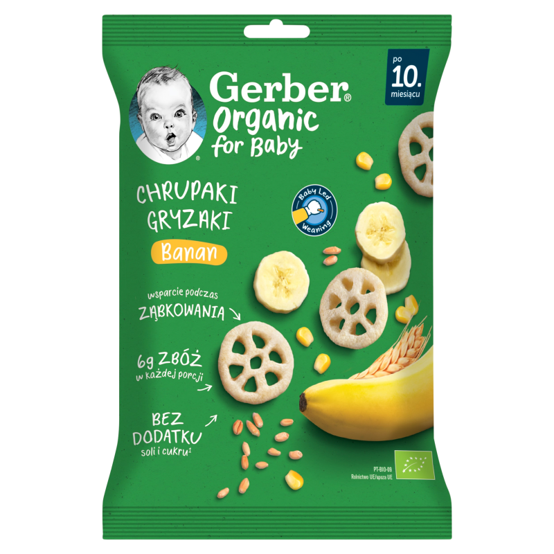 Chrupaki gryzaki banan po 10. miesiącu BIO