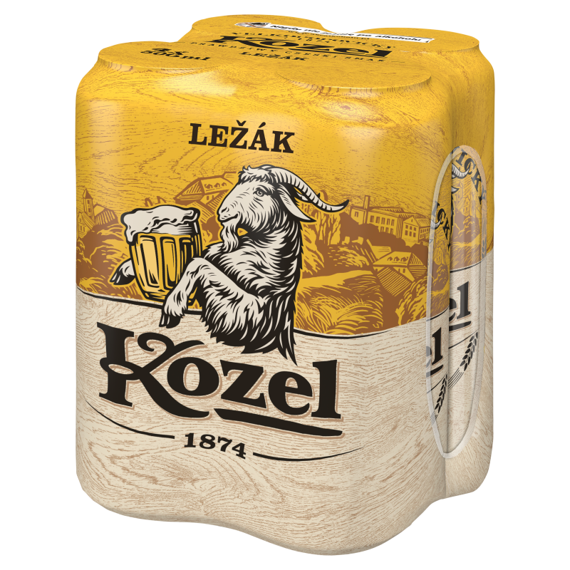 Piwo jasne 4x500ml (puszka)
