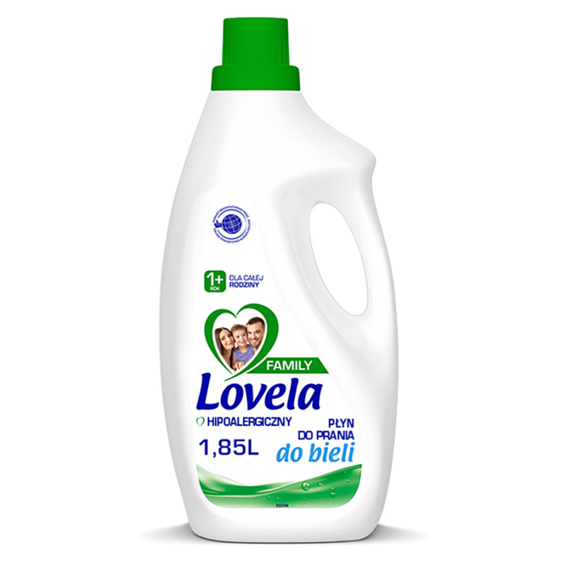 Hipoalergiczny Płyn do prania tkanin białych 28 prań Family 1850ml