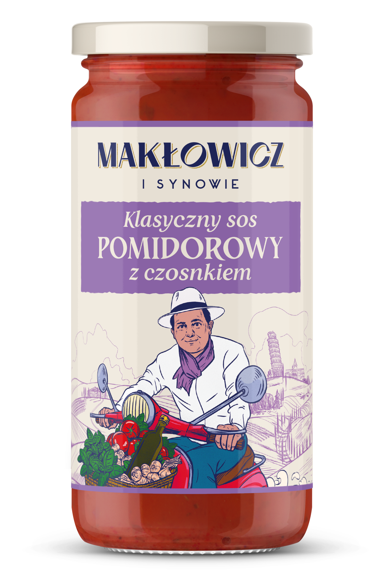 Sos pomidorowy z czosnkiem