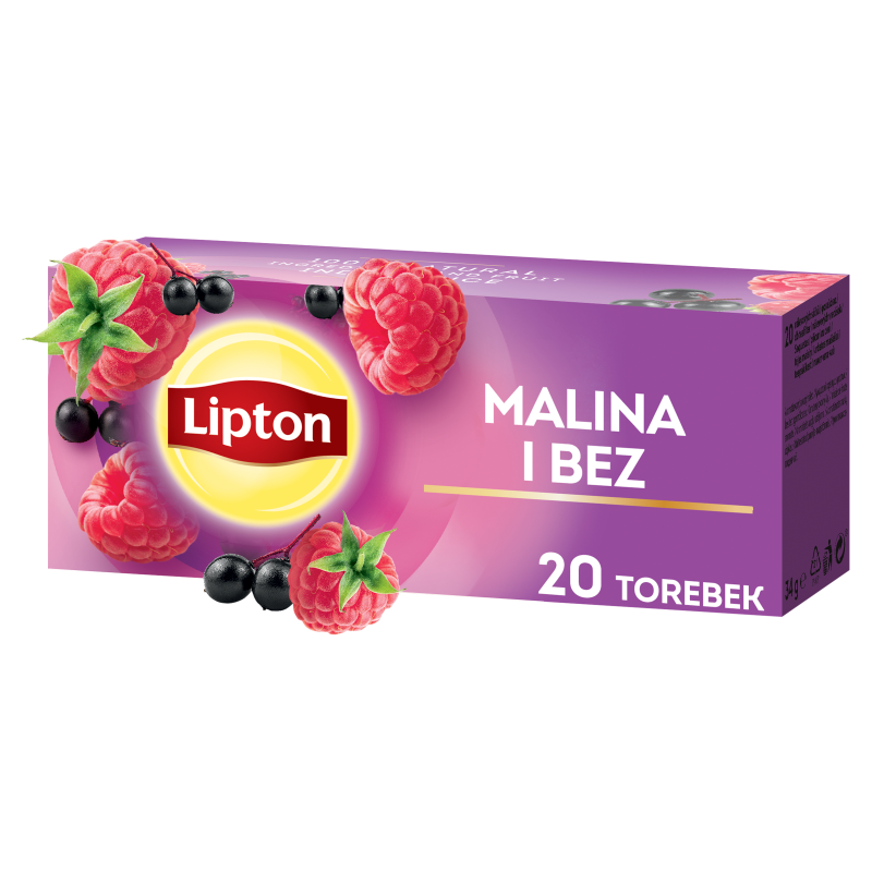 Herbatka owocowa Malina i Bez 20 torebek ex.