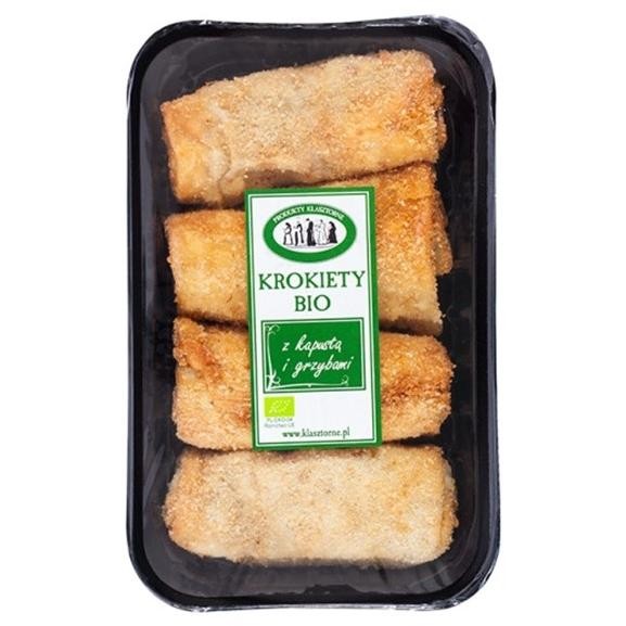 Krokiety z kapustą i grzybami BIO