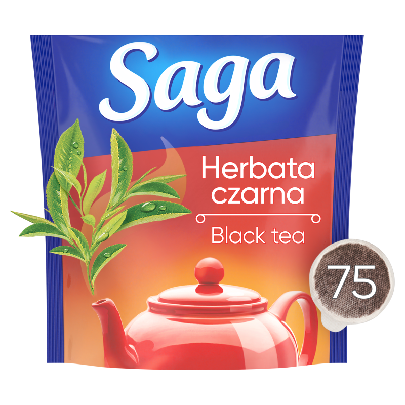 Herbata czarna 75 torebek ex.