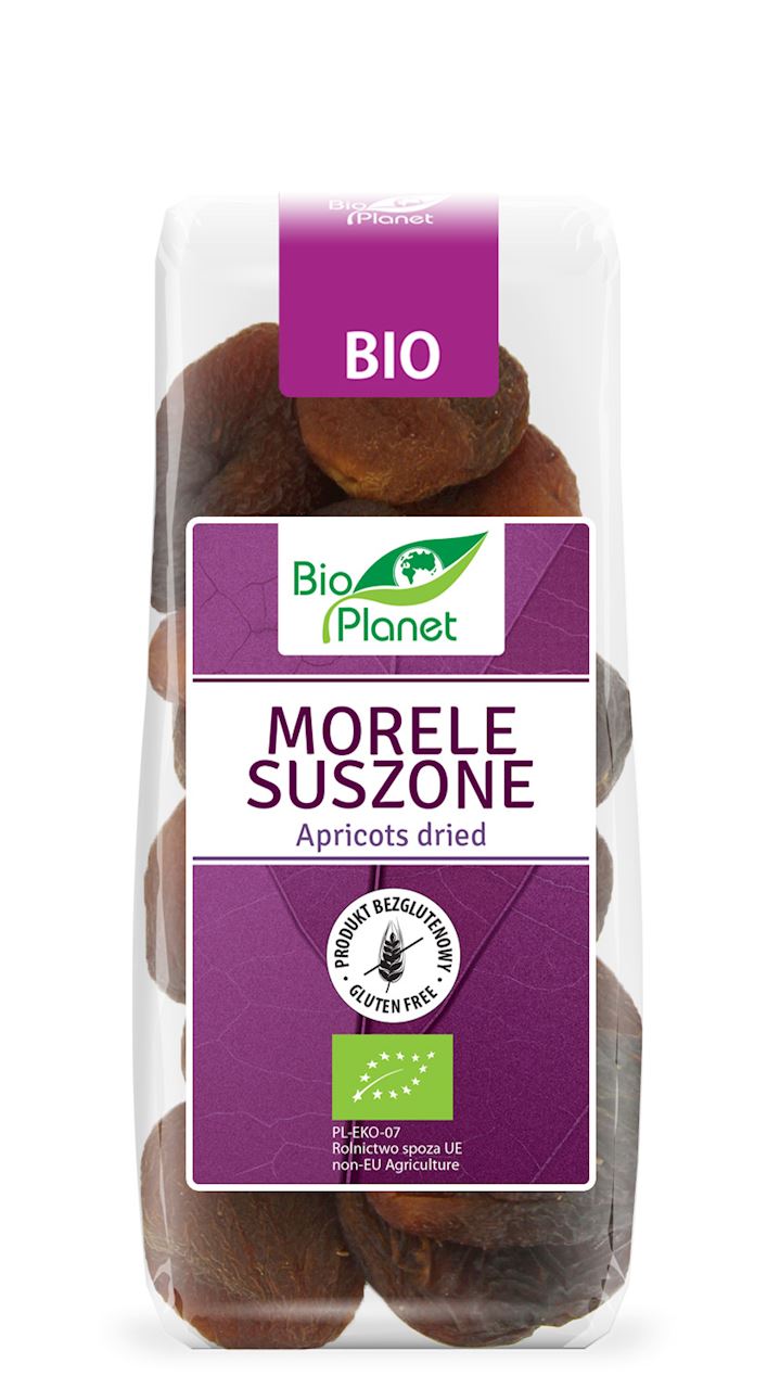 Morele suszone bezglutenowe BIO