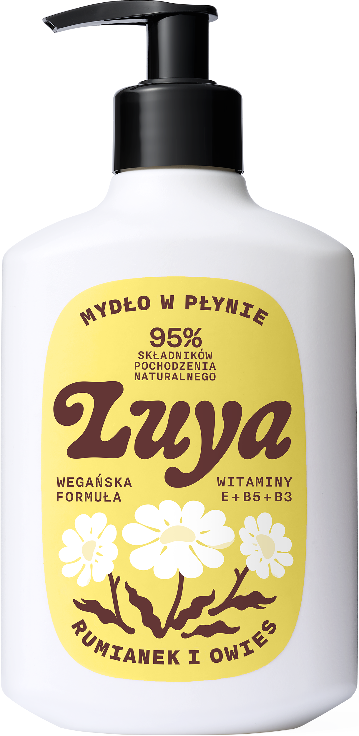 Mydło do rąk w płynie Rumianek i Owies