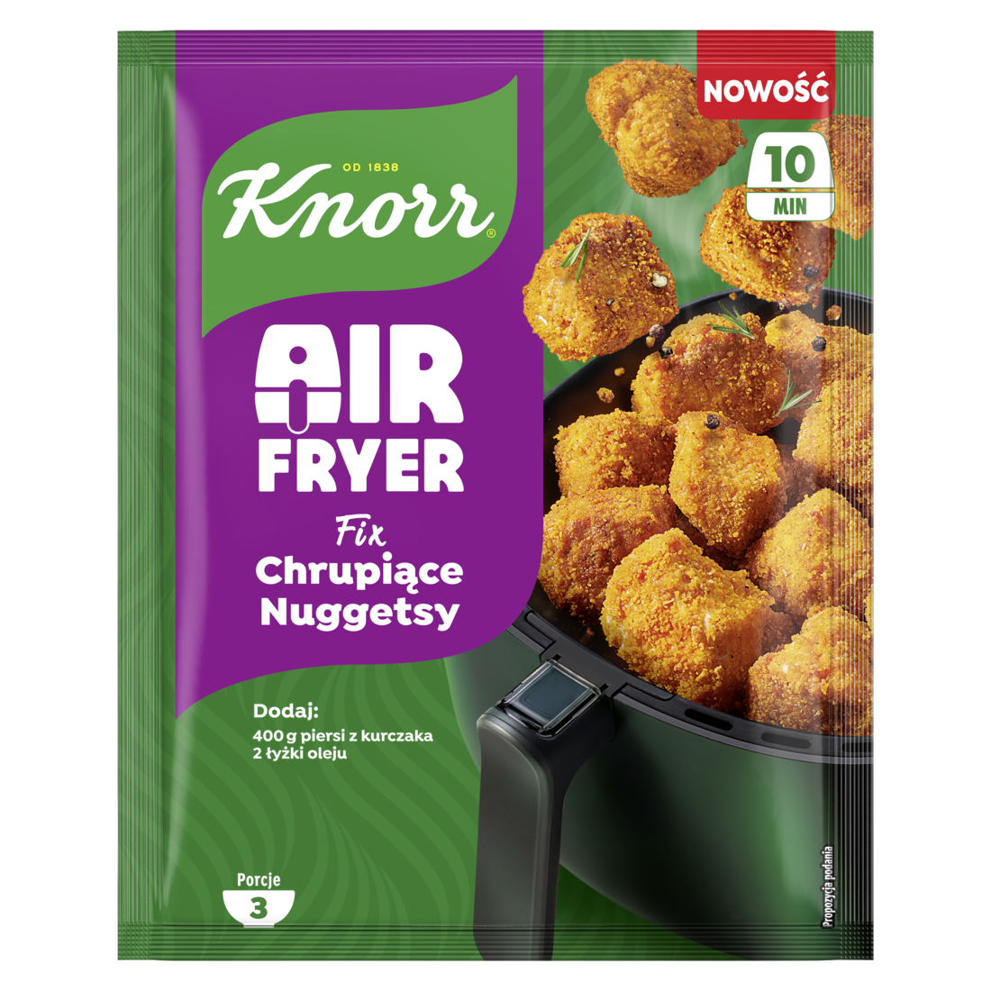 Chrupiące nuggetsy