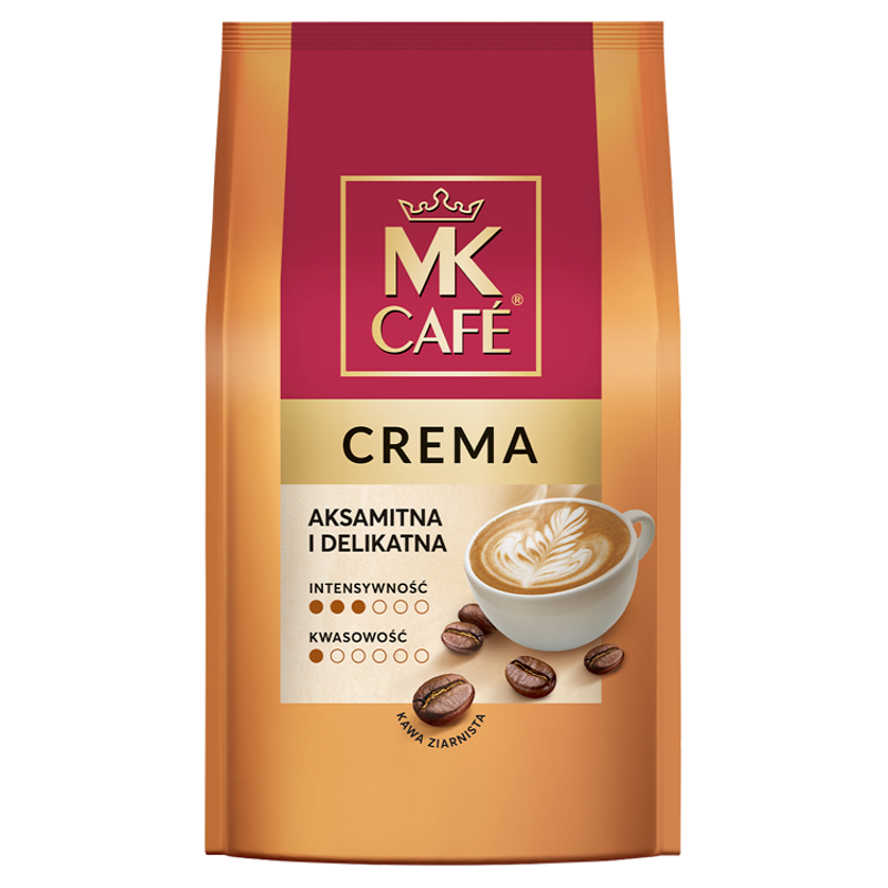 Crema kawa ziarnista