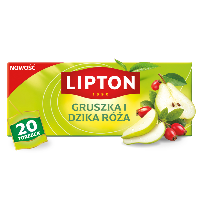 Herbatka owocowa Gruszka i Dzika róża 20 torebek