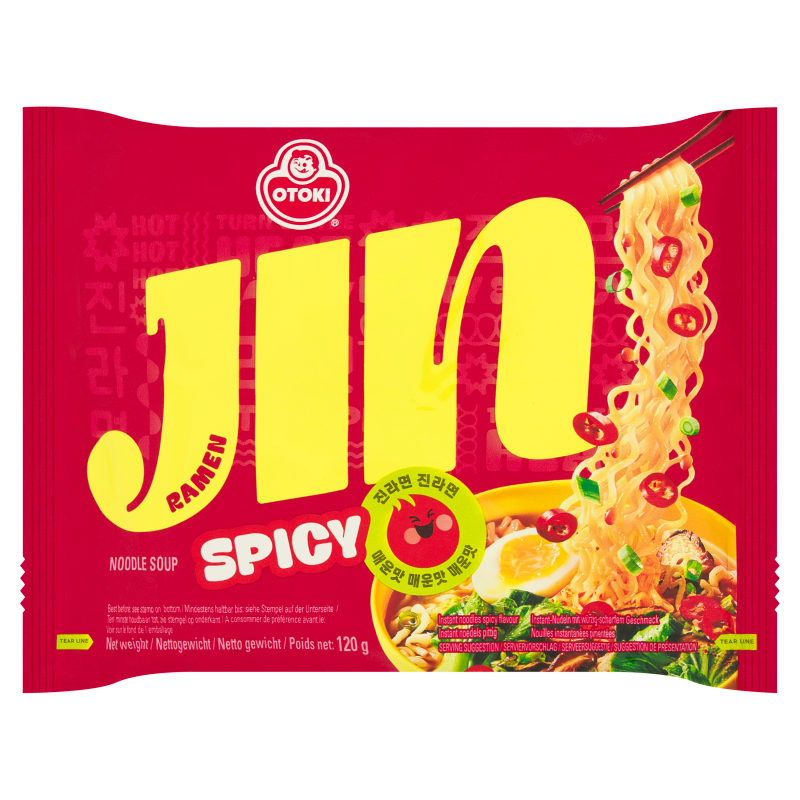 Zupa instant Jin Ramen (pikantny)