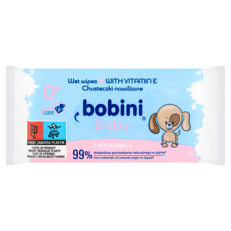 Chusteczki nawilżane z witaminą E 60 szt.