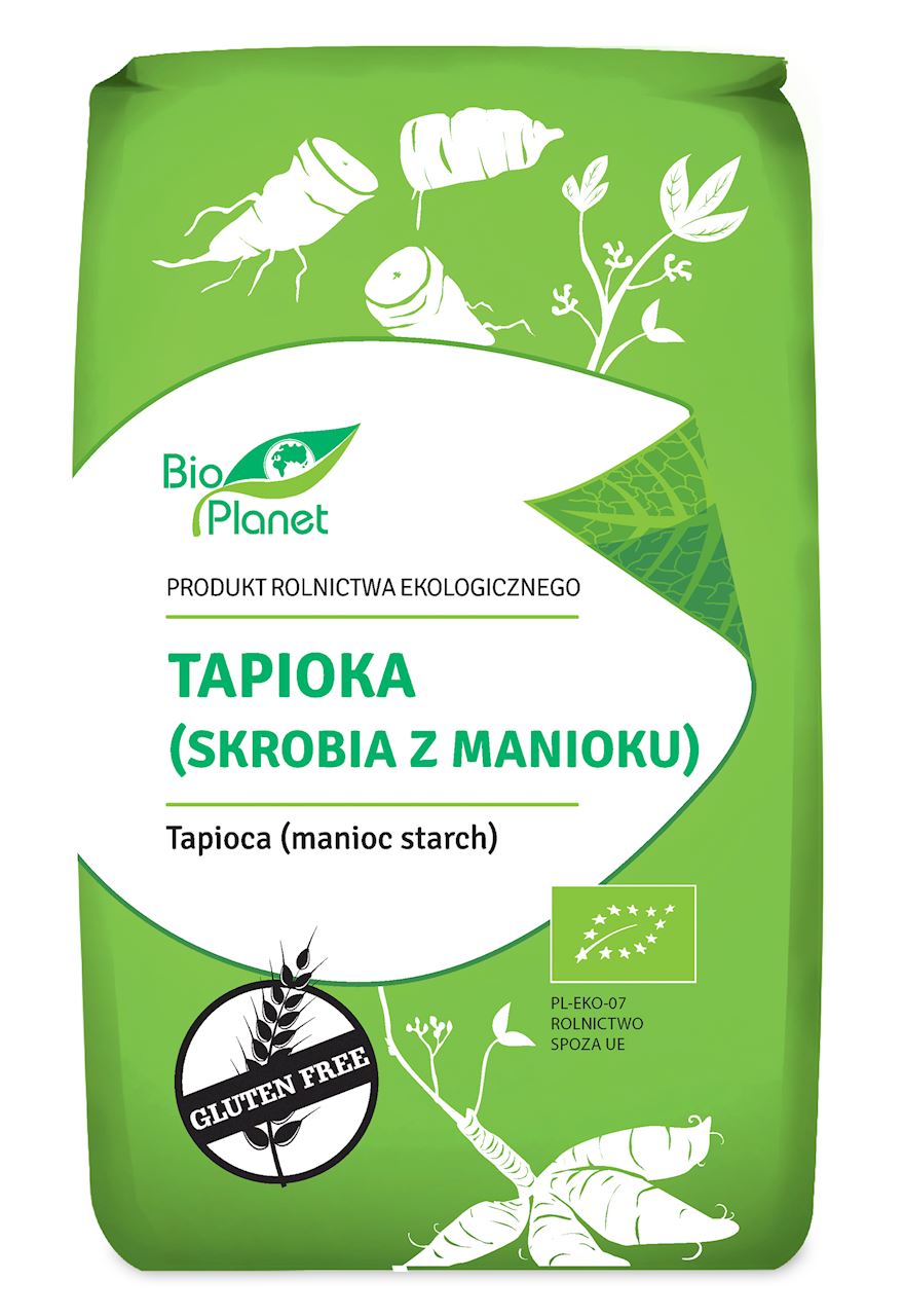 Tapioka (skrobia z manioku) bezglutenowa BIO