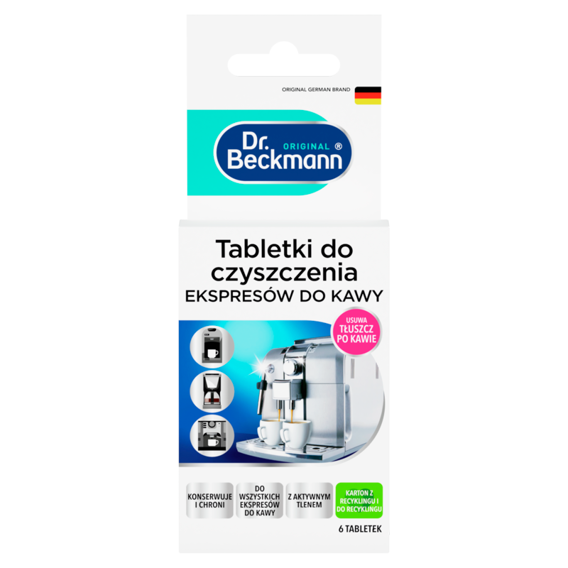 Tabletki do czyszczenia Ekspres do Kawy 6 szt.