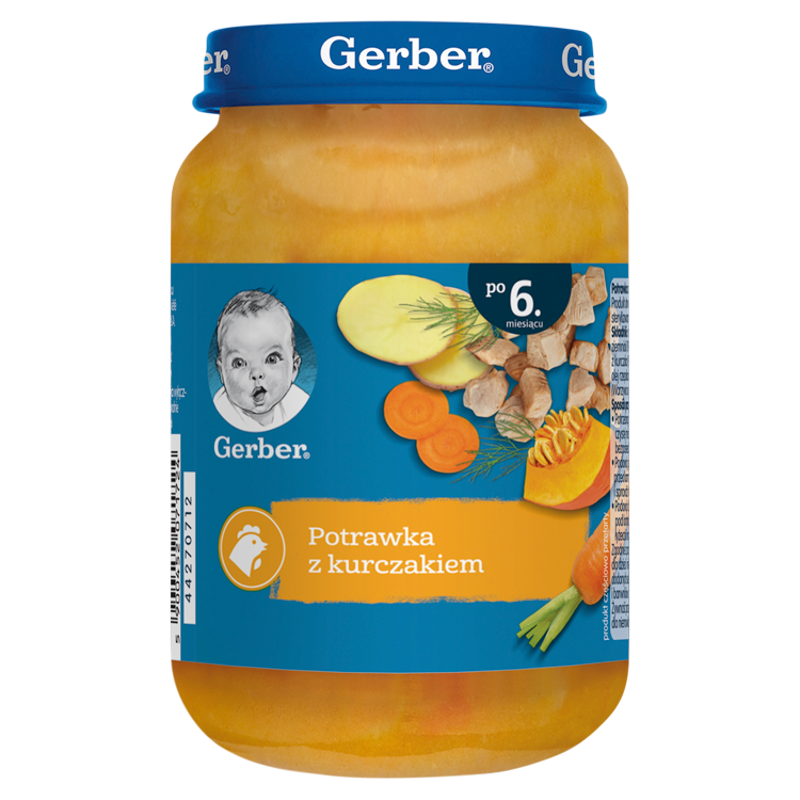 Kurczak w potrawce z jarzynkami dla niemowląt po 6 miesiącu