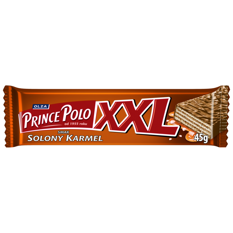 Wafelek Solony Karmel XXL
