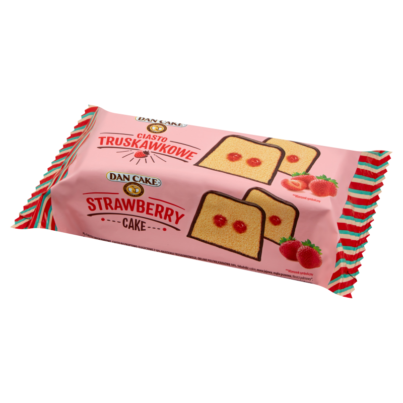 Ciasto z nadzieniem truskawkowym