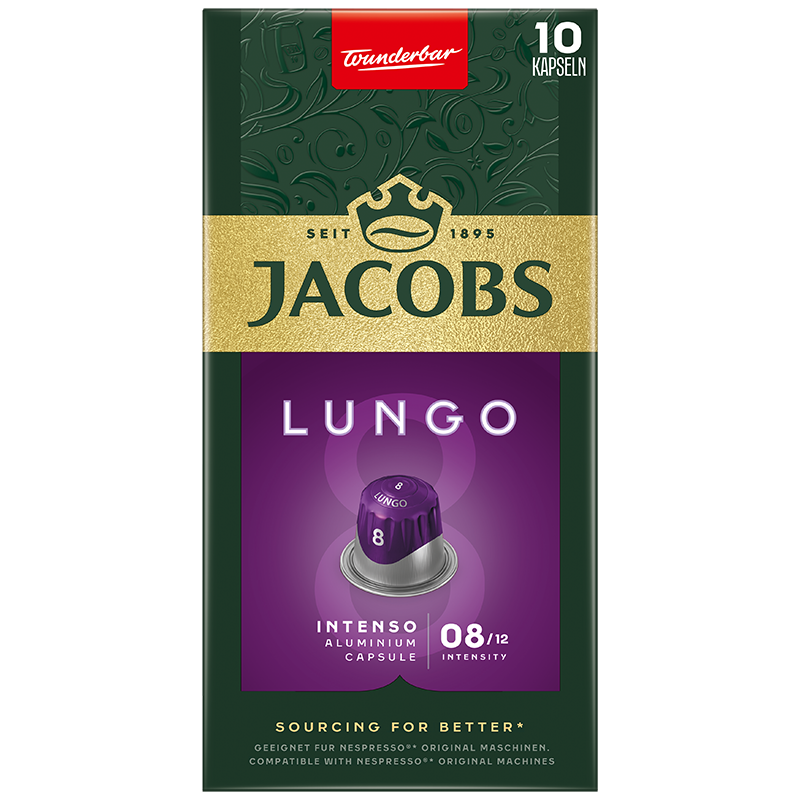 Kawa w kapsułkach Lungo Intenso (10 kapsułek)