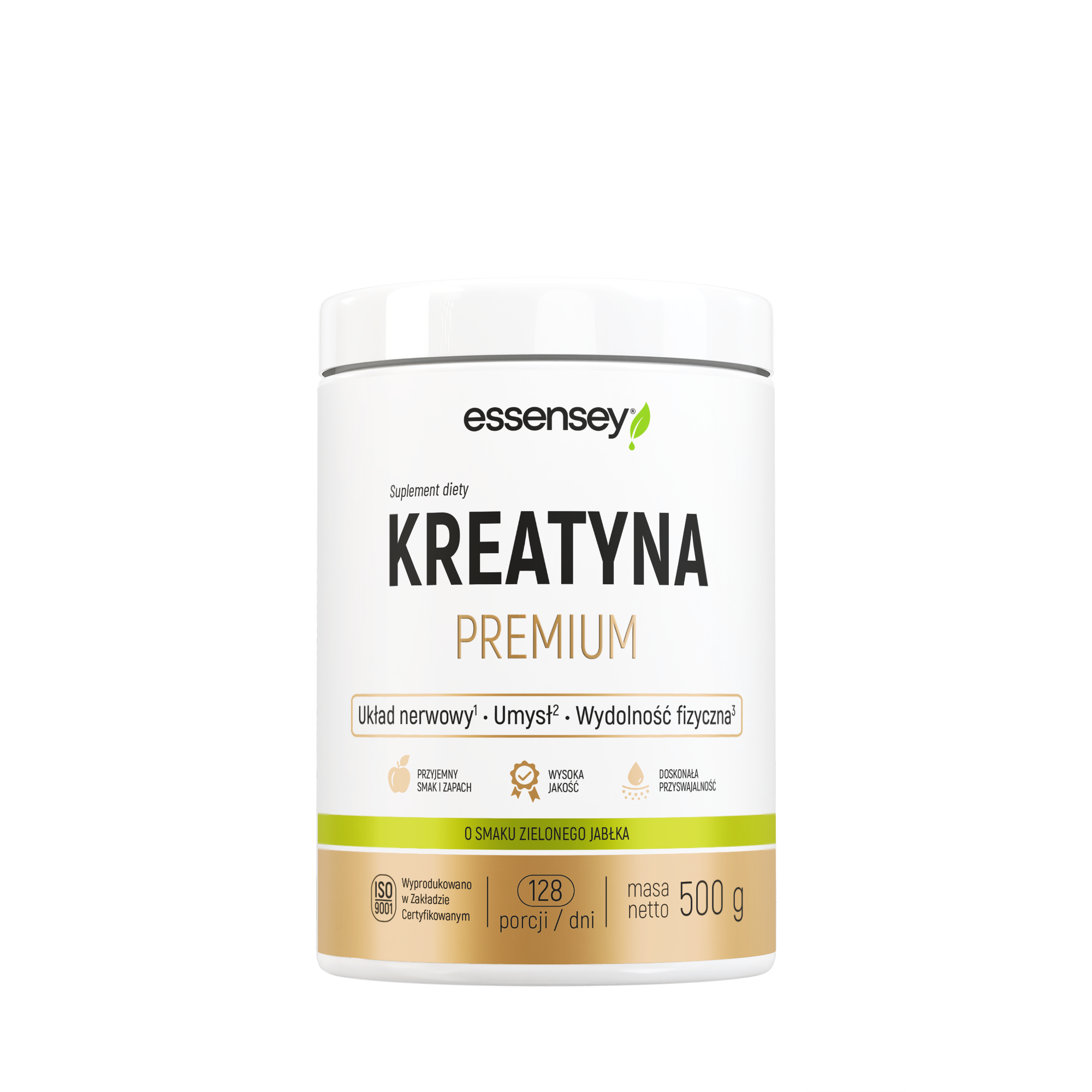 Kreatyna (monohydrat) o sm. zielonego jabłka - suplement diety
