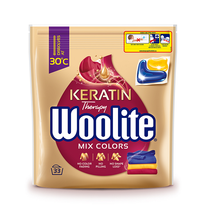 Kapsułki do prania tkanin kolorowych 33 szt.
