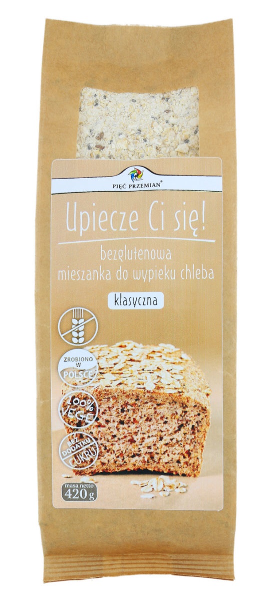 Mieszanka do wypieku chleba klasyczna bezglutenowa