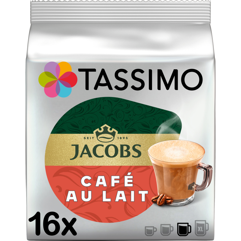 Kawa w kapsułkach Cafe au Lait (16 kapsułek)