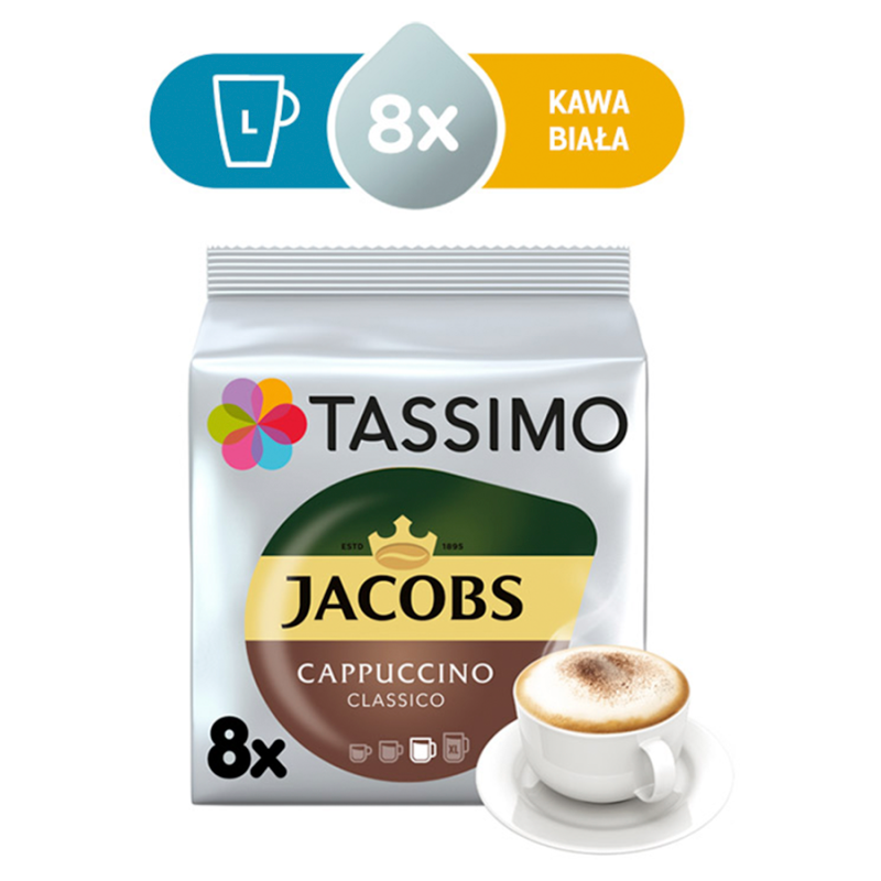 Kawa w kapsułkach Cappuccino (8 kapsułek)
