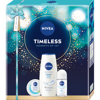 Zestaw świąteczny Timeless: Krem + Żel + Antyperspirant