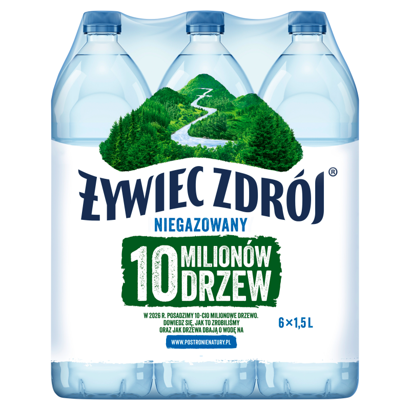 Niegazowany woda źródlana