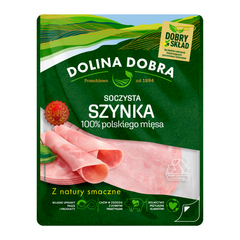 Soczysta Szynka 100% mięsa bez konserwantów