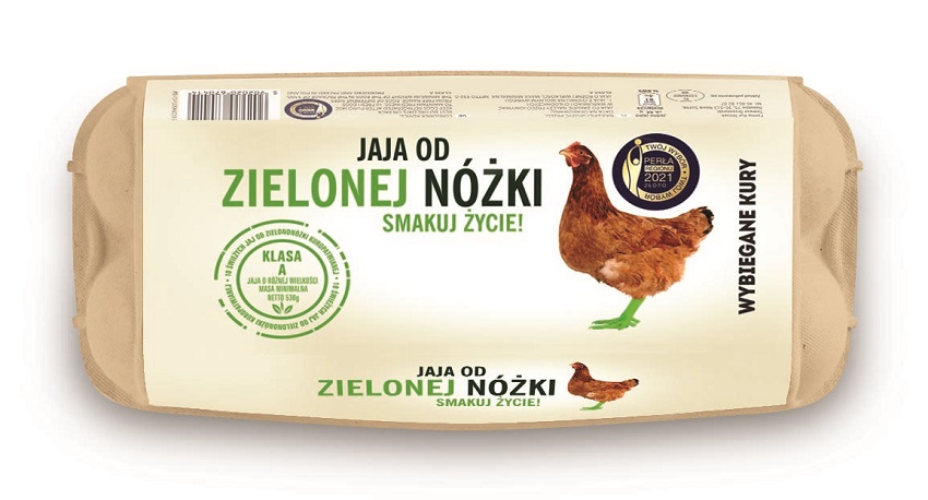 Jaja wiejskie od zielonej nóżki - 10 szt.