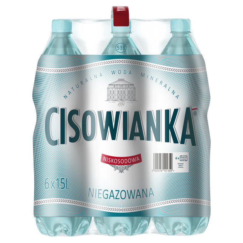 Naturalna niegazowana woda mineralna