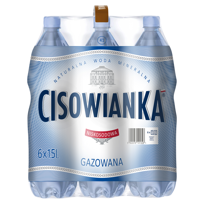 Naturalna woda mineralna gazowana