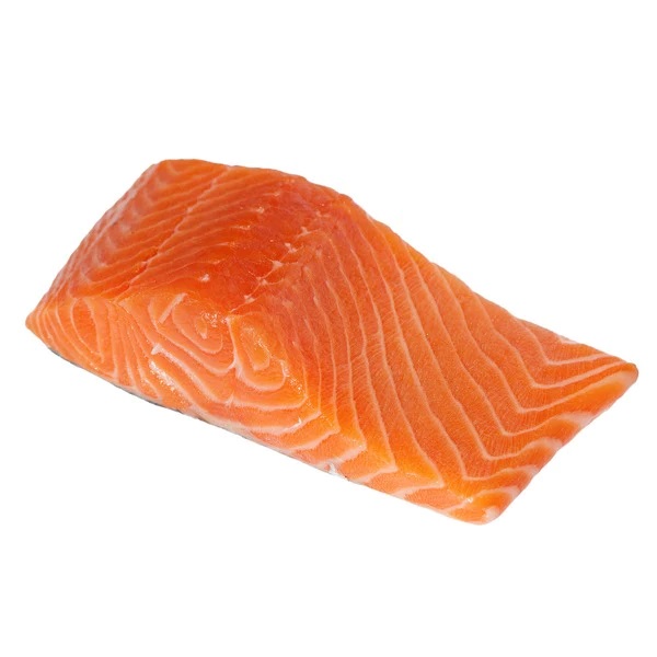 Łosoś norweski filet extra ze skórą - surowy (porcja)