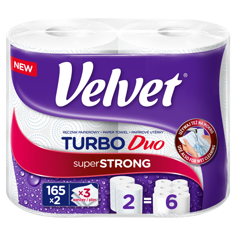 Ręcznik papierowy 3-warstwowy 2 rolki