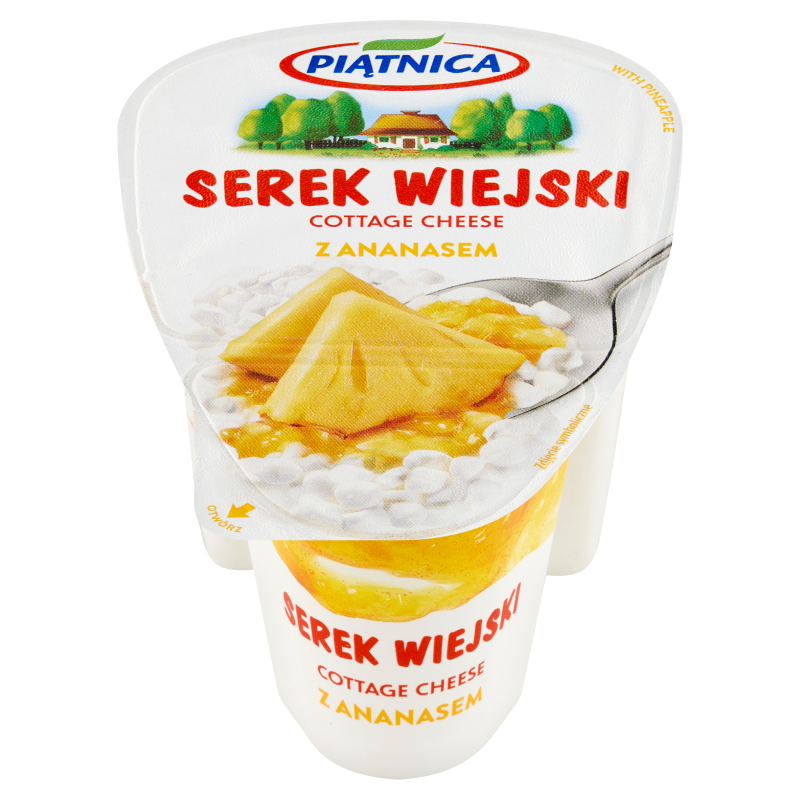 Serek wiejski z ananasem