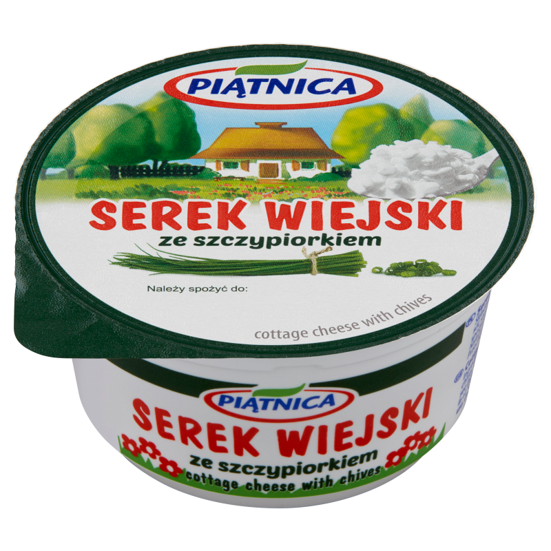 Serek wiejski ze szczypiorkiem