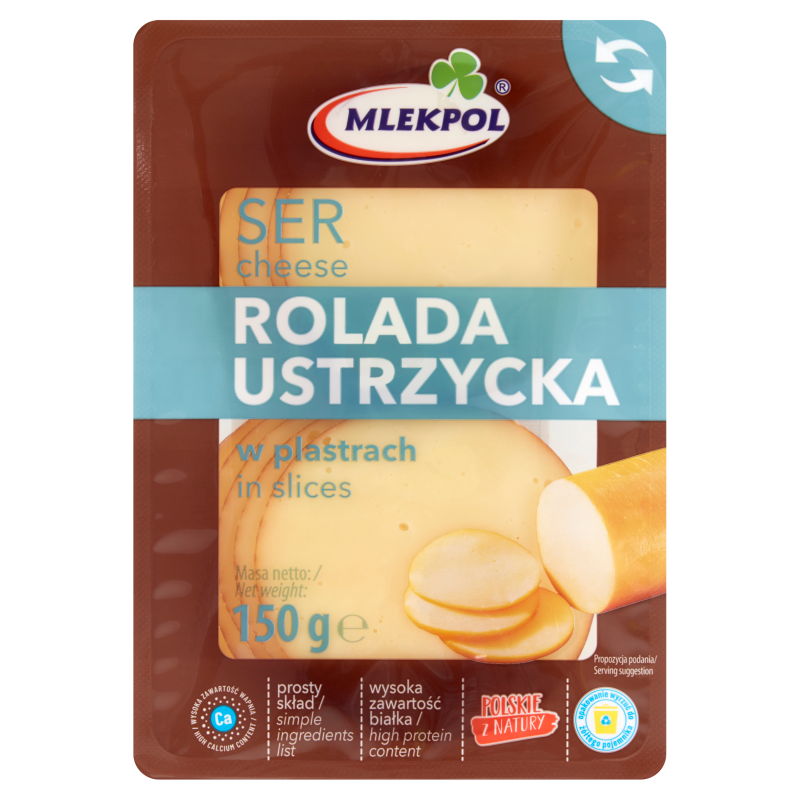 Ser rolada ustrzycka w plastrach