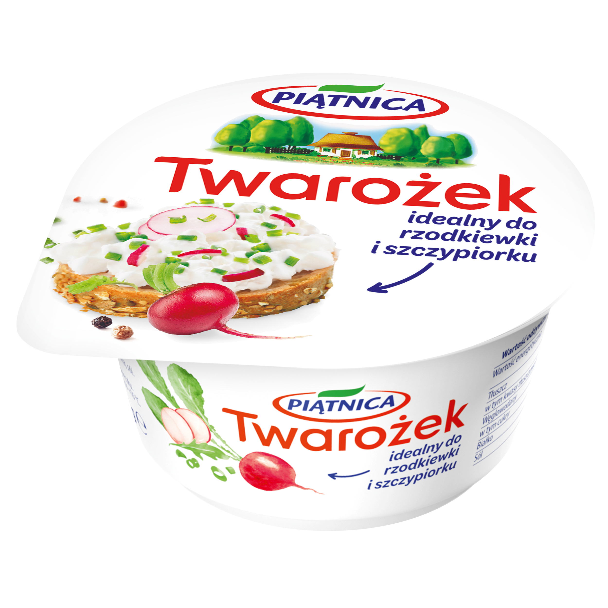 Twarożek domowy naturalny