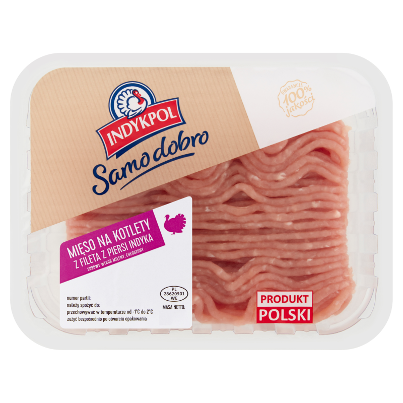 Mięso mielone na kotlety z fileta z piersi indyka