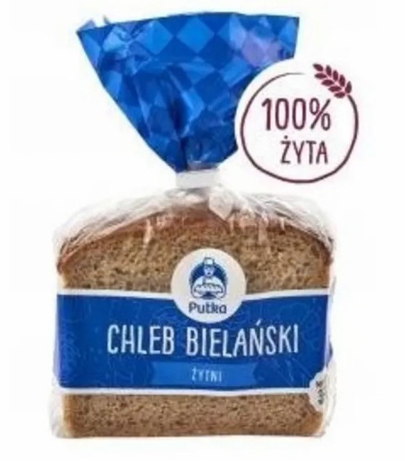 Chleb Bielański żytni - krojony