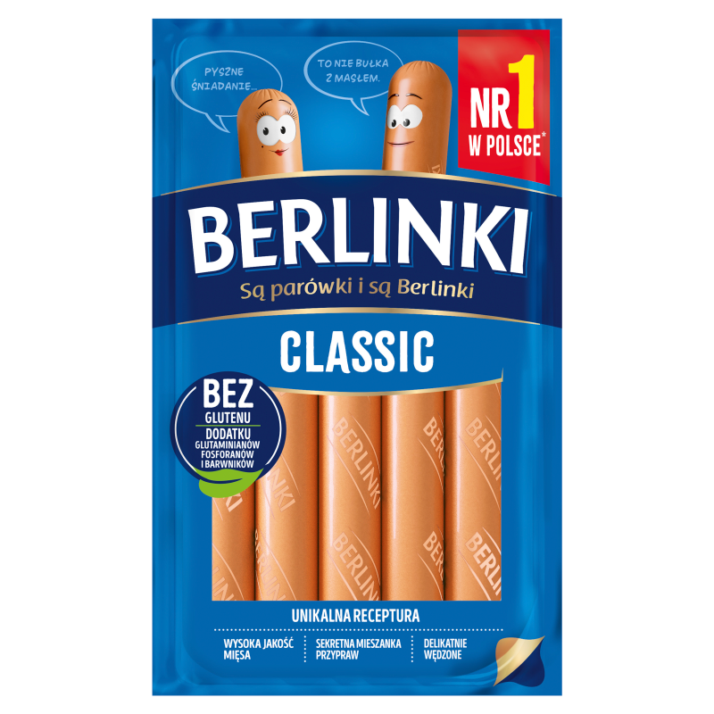 Berlinki Parówki wieprzowe