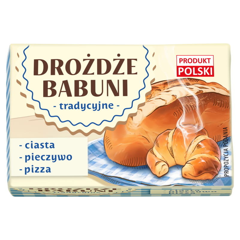 Drożdże Babuni świeże