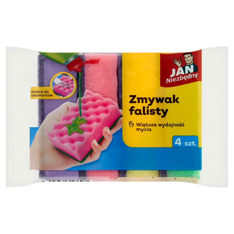 Zmywak falisty 4 szt.